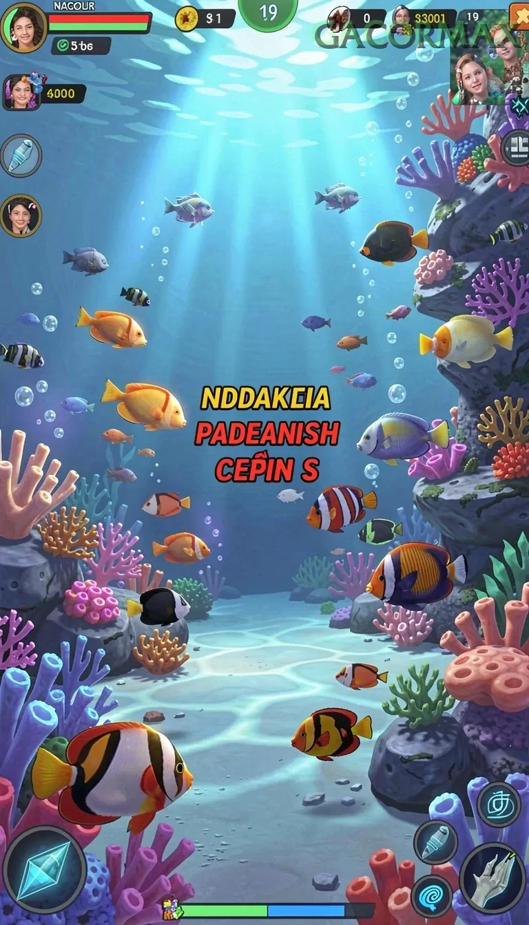 Cuplikan layar JKTGAME — menu navigasi